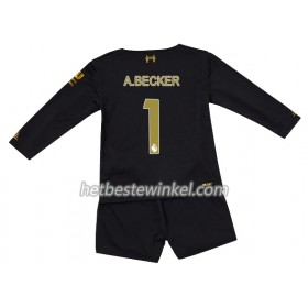 Liverpool Doelman A.BECKER 1 Voetbaltenues Kind Thuis 2019/20 - LS (+ Korte broeken)